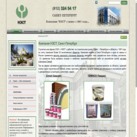 Скриншот главной страницы сайта spb-nest.ru