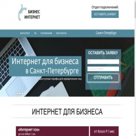 Скриншот главной страницы сайта spb.internet-corporate.ru