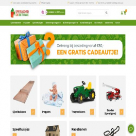 Скриншот главной страницы сайта speelgoeddebetuwe.nl