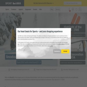 Скриншот главной страницы сайта sport-bittl.com