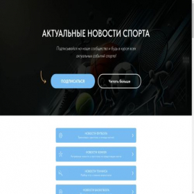Скриншот главной страницы сайта sport511.online