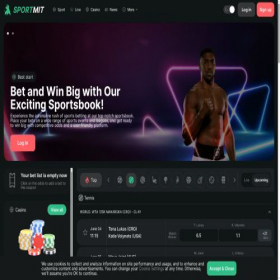 Скриншот главной страницы сайта sportmit.net