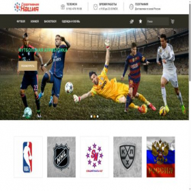 Скриншот главной страницы сайта sports-nation.ru