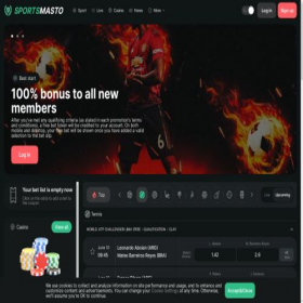 Скриншот главной страницы сайта sportsmasto.com
