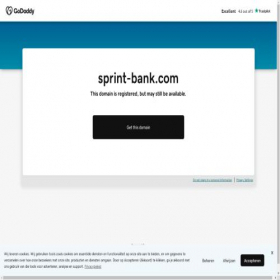 Скриншот главной страницы сайта sprint-bank.com