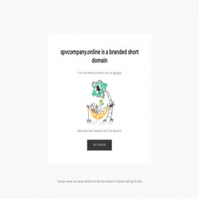 Скриншот главной страницы сайта spvcompany.online