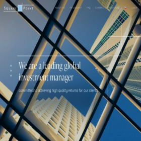 Скриншот главной страницы сайта squareonedevelopmentgroup.com