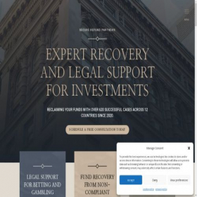 Скриншот главной страницы сайта srplegal.partners