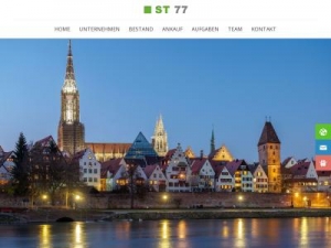 Скриншот главной страницы сайта st77.de