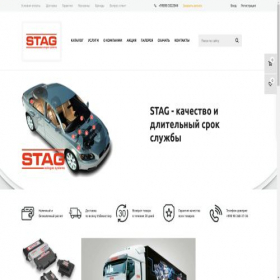 Скриншот главной страницы сайта stag.uz