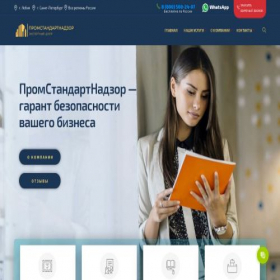 Скриншот главной страницы сайта standartnadzor.ru
