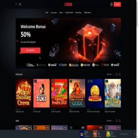 Скриншот главной страницы сайта starda138.casino