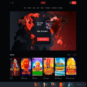 Скриншот главной страницы сайта starda43.casino