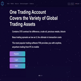 Скриншот главной страницы сайта starfundsfx.com