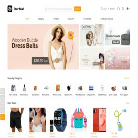 Скриншот главной страницы сайта starmallit.com