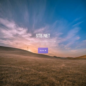 Скриншот главной страницы сайта stb.net