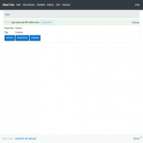 Скриншот главной страницы сайта steam.madjoki.com