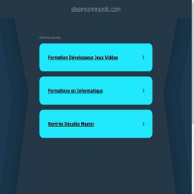 Скриншот главной страницы сайта steamcommunitc.com