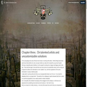 Скриншот главной страницы сайта steamsquad.net