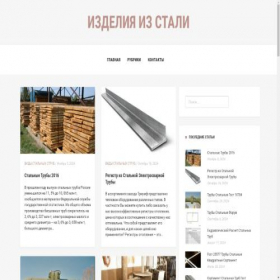 Скриншот главной страницы сайта steelhomeless.ru