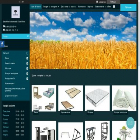 Скриншот главной страницы сайта steellwood.com.ua