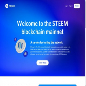 Скриншот главной страницы сайта steem-world.net