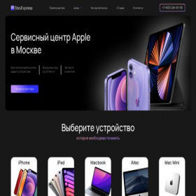 Скриншот главной страницы сайта stevexpress.ru