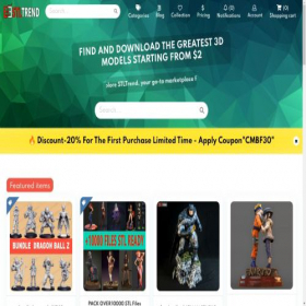 Скриншот главной страницы сайта stltrend.com