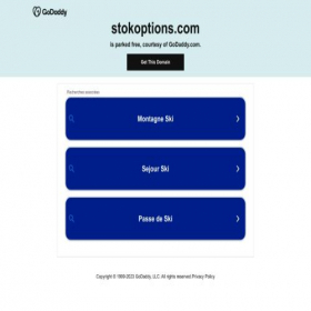 Скриншот главной страницы сайта stokoptions.com