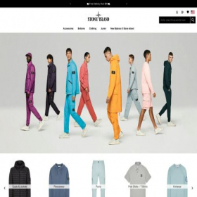 Скриншот главной страницы сайта stone-island-outlet.com
