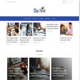 Скриншот главной страницы сайта stop-book.com