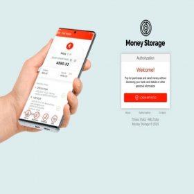 Скриншот главной страницы сайта storage.money
