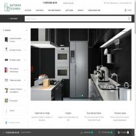 Скриншот главной страницы сайта store-bt.ru