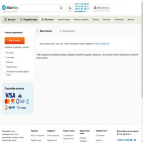 Скриншот главной страницы сайта store.allsoft.by