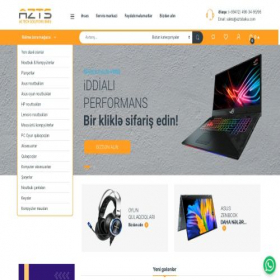 Скриншот главной страницы сайта store.aztsbaku.com