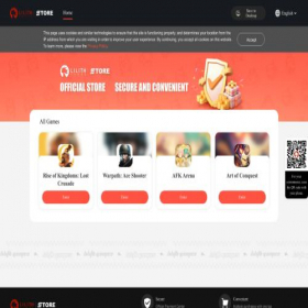 Скриншот главной страницы сайта store.lilith.com