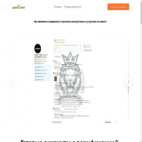 Скриншот главной страницы сайта storeavito.ru