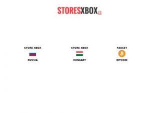 Скриншот главной страницы сайта storesxbox.es