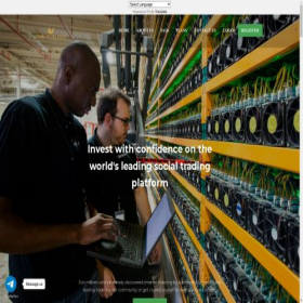 Скриншот главной страницы сайта stormdigitalasset.com