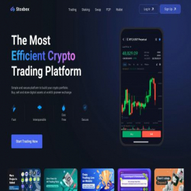 Скриншот главной страницы сайта stoxbex.com