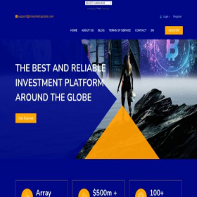 Скриншот главной страницы сайта streamletcapitals.com