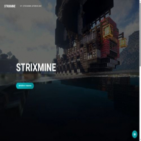 Скриншот главной страницы сайта strixmines.trademc.org