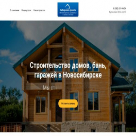 Скриншот главной страницы сайта stroinsk.ru