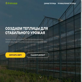 Скриншот главной страницы сайта stroy-teplitsy.ru