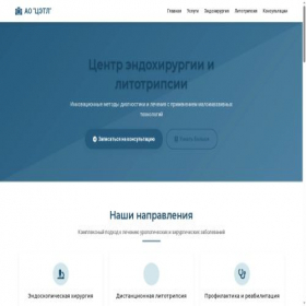 Скриншот главной страницы сайта stsetl.ru