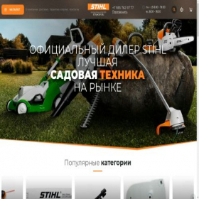 Скриншот главной страницы сайта stshop.ru
