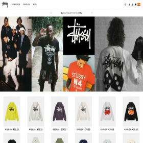 Скриншот главной страницы сайта stussy-espana.es