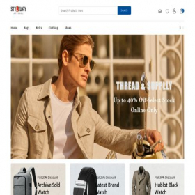 Скриншот главной страницы сайта stylewayapparel.com