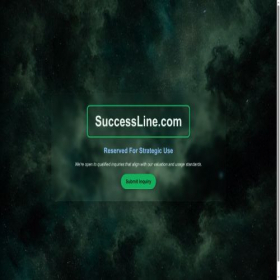 Скриншот главной страницы сайта successline.com