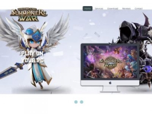Скриншот главной страницы сайта summoner-pc.ru